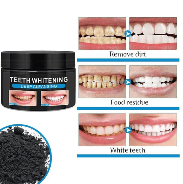Charcoal Teeth Whitening Stain Removal
